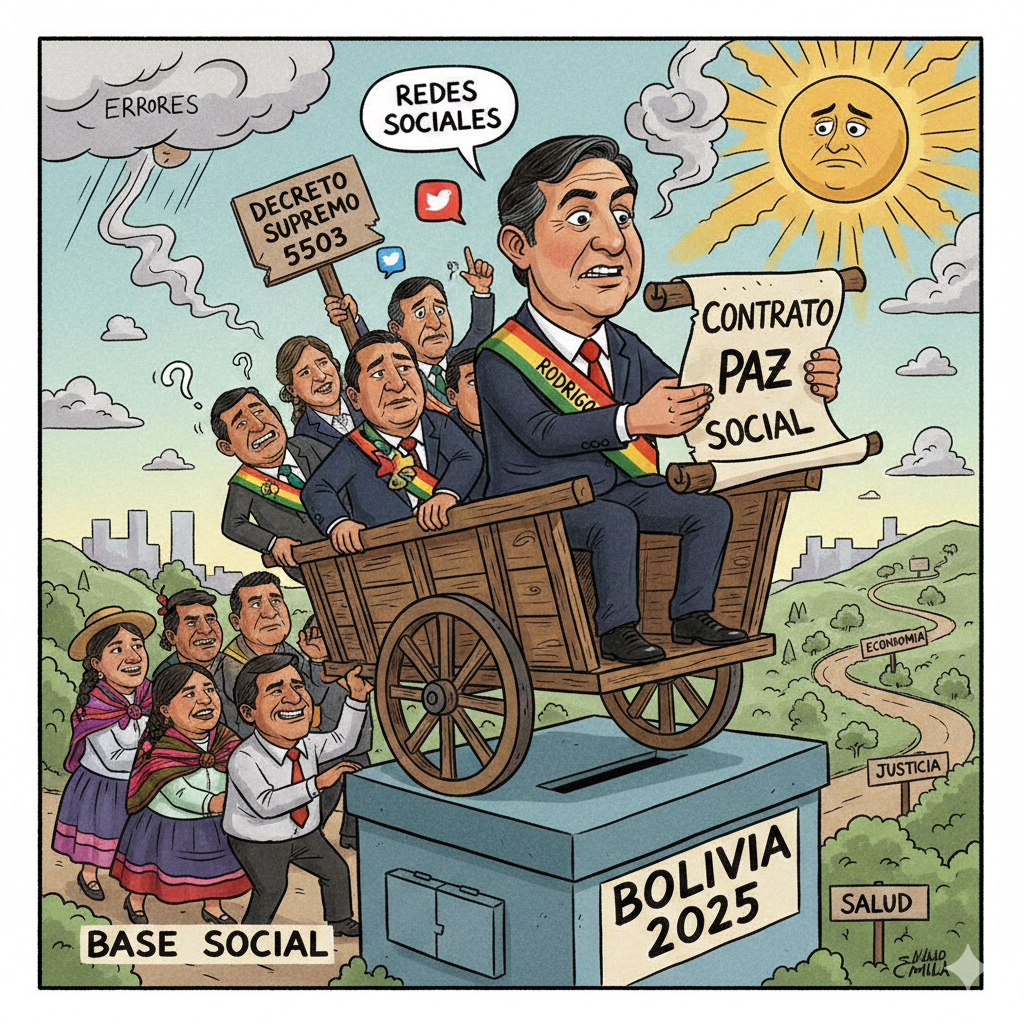 A los ministros del Presidente Rodrigo Paz