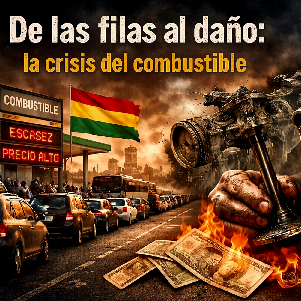 De las filas al daño: la crisis del combustible